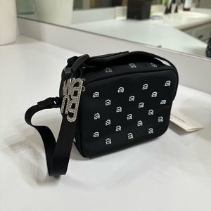 NWT $479 Alexander Wang Wangsport Camera Handbag Crossbody w/brooch